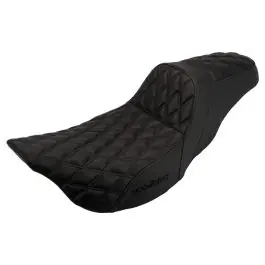 Rise Up Seat for Harley® Touring '08-'25 (Diamond / Black Stitch) Big Sale