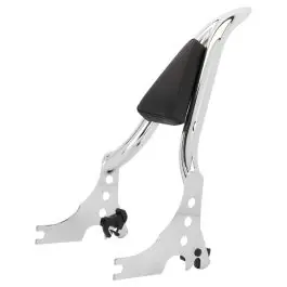 Crafted Chrome Detachable Havoc Sissy Bar Backrest for Harley® Sportster '04-'22