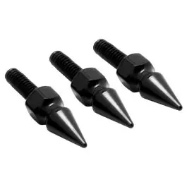 Spiked Windshield Bolts in Black for Harley® Touring '96-'13 Viral