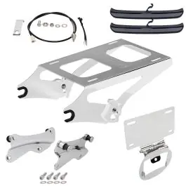 Brand New Chrome Detachable Tour Pack Luggage Conversion Kit for Harley® Touring '14-'25