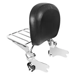 New Arrival Chrome Detachable Sissy Bar / Luggage Rack '97-'08 for Harley® Touring