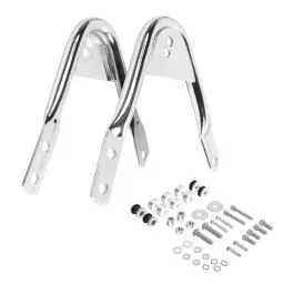 Secure Checkout Chrome Rear Docking Hardware Kit for Harley® Touring '97-'08 | Replaces PN 53804-06
