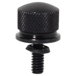 Get Yours Black 1/4" Knurled Seat Bolt / Screw Kit for Harley-Davidson® from HOGWORKZ®