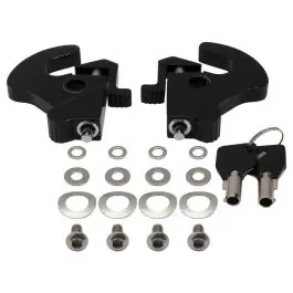 Editor’s Pick Locking Quick Release Clamp Kit for Harley-Davidson® Motorcycles | Black