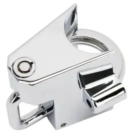 HOGWORKZ® Fort Knox Universal Helmet Lock | Chrome Modern