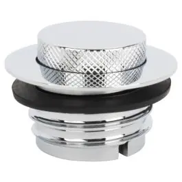 Chrome Flush Mount Pop-Up Gas Cap for Harley-Davidson® Original