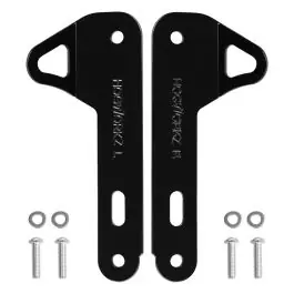 HOGWORKZ® Trailer Tie Down Brackets for Harley® Touring '97-'23 | Black Trusted Brand