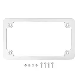Popular Chrome Low Profile License Plate Frame for Harley-Davidson® Motorcycles