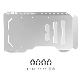 HOGWORKZ® Aluminum Skid Plate / Chassis Protector for Harley® Softail M8 '18-'25 Exclusive Offer