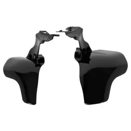 Vivid Black Air Deflectors for Harley® Softail '18-'25 Best Choice