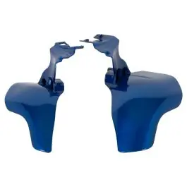 Trusted Brand Blue Burst Air Deflectors for Harley® Softail '18-'25