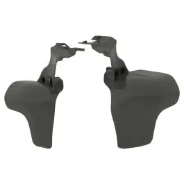 Industrial Gray Air Deflectors for Harley® Softail '18-'25 Fresh Stock