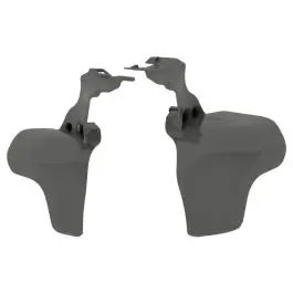 Same Day Shipping Industrial Gray Denim Air Deflectors for Harley® Softail '18-'25