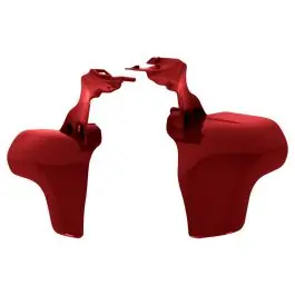 Stiletto Red Air Deflectors for Harley® Softail '18-'25 Sale