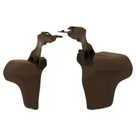 Sumatra Brown Air Deflectors for Harley® Softail '18-'25 Budget