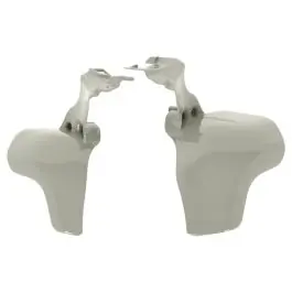 White Sand Pearl Air Deflectors for Harley® Softail '18-'25 Markdown