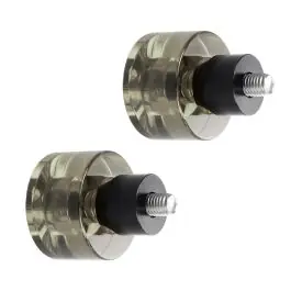 Trusted Brand HOGWORKZ® Wheelie Wheels For Performance Guards (Pair) | Smoked