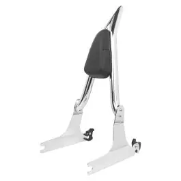 Chrome Detachable Havoc Sissy Bar Backrest for Harley® Dyna '06-'17 Professional Grade
