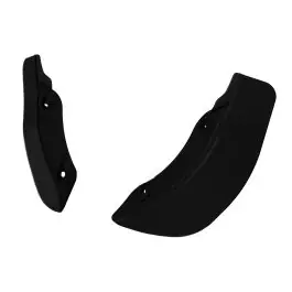 Shop Now Fairing Side Wide Wing Air Deflectors for Road Glide '15-'25 | Dark Smoke