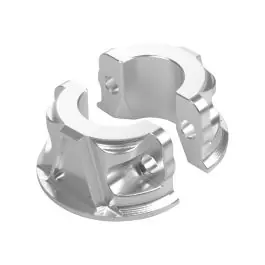 Cheap Billet Brake & Clutch Perch Clamps for Harley® Softail / Dyna / Sportster | Silver