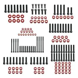HOGWORKZ® Full Engine Bolt Kit for M8 Harley® Touring & Softail | Red Limited Time