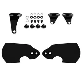 Exclusive Hand Guards for Harley® Softail & Road King Special FLHRXS '18-'25 | Dark Smoke