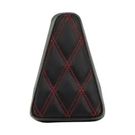 Sale Havoc Sissy Bar Backrest Pad (Diamond / Red Stitch)