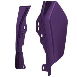 Affordable Blackberry Smoke Mid-Frame Air Deflectors for Harley® Touring '09-'25