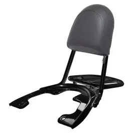 Best Choice Black Sissy Bar Backrest / Luggage Rack for Harley® V-Rod '07-'11