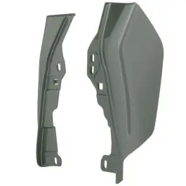 Trending Deadwood Green Denim Mid-Frame Air Deflectors for Harley® Touring '09-'25
