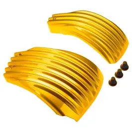 Direct From Manufacturer Centerline Ribbed Battery Covers for Harley® Softail '18-'24