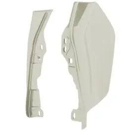 Golden White Pearl Mid-Frame Air Deflectors for Harley® Touring '09-'25 Time-Limited