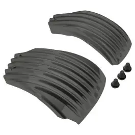 Industrial Gray Denim Ribbed Battery Covers for Harley® Softail '18-'24 Low Price