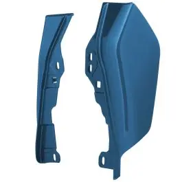 New Release Legend Blue Mid-Frame Air Deflectors for Harley® Touring '09-'25