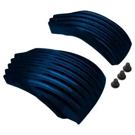 Trending Midnight Blue Ribbed Battery Covers for Harley® Softail '18-'24