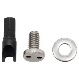 Anti-Theft Security Seat Bolt for Harley-Davidson® from HOGWORKZ® | Polished Metal Super Sale