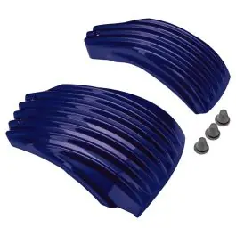 Purple Abyss Denim Ribbed Battery Covers for Harley® Softail '18-'24 Trusted Brand