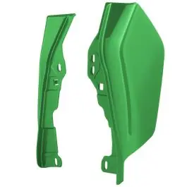 Limited Offer Radioactive Green Mid-Frame Air Deflectors for Harley® Touring '09-'25
