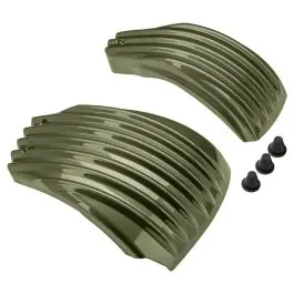 Time-Limited Olive Gold Ribbed Battery Covers for Harley® Softail '18-'24