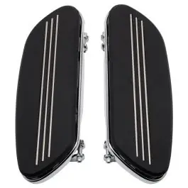 Driver Floorboards for Harley® Touring & Softail '86-'25 | Chrome Exclusive