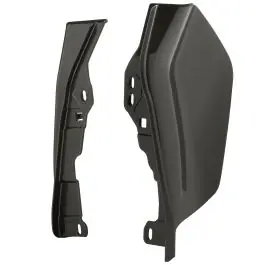 Silver Flux Mid-Frame Air Deflectors for Harley® Touring '09-'25 Direct From Manufacturer