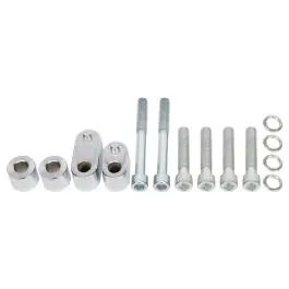 3/4" Driver Floorboard Extension Kit for Harley® Touring '09-'25 | Chrome High Quality