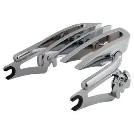 Final Sale Chrome Detachable Stealth B2 Luggage Rack for Harley® Touring '09-'25