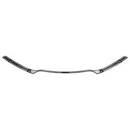 In Demand Slash Cut Billet Windshield Trim in Black for Harley® Road Glide '15-'25