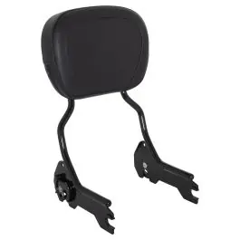 Black Sissy Bar Backrest for Harley® Softail '18-'25 Next Day Delivery