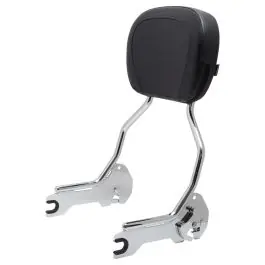 Worldwide Shipping Chrome Detachable Sissy Bar Backrest for Harley® Low Rider / Sport Glide '18-'25