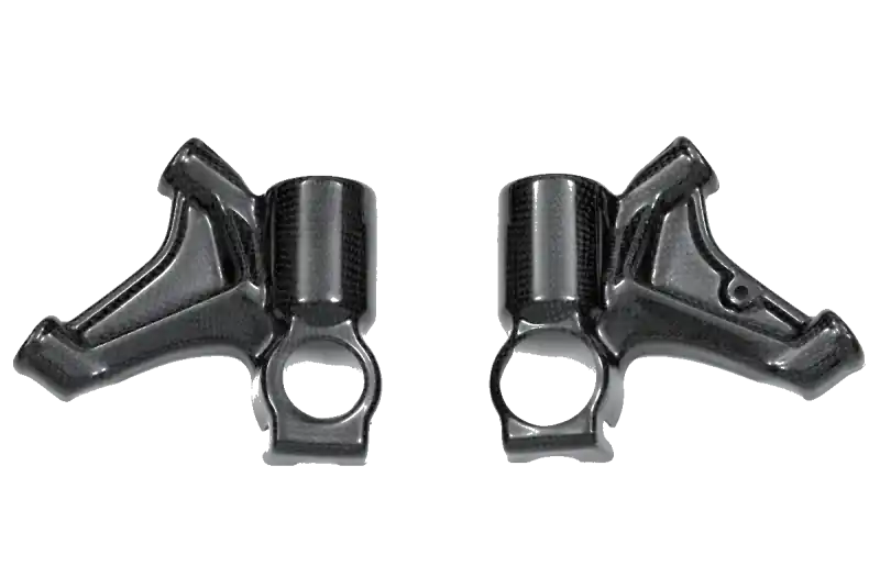 Budget Carbonin Carbon Fiber Fork Covers 15-19 Yamaha R1 / 17-20 R6