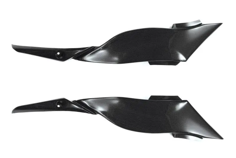 One Day Deal Carbonin Carbon Fiber Fuel Tank Side Panels 09-18 Kawasaki ZX-6R/636