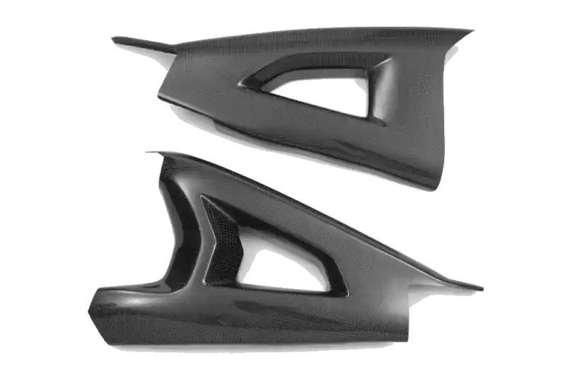 No Minimum Order Carbonin Carbon Fiber Swingarm Protectors 2016-2020 Kawasaki ZX-10R