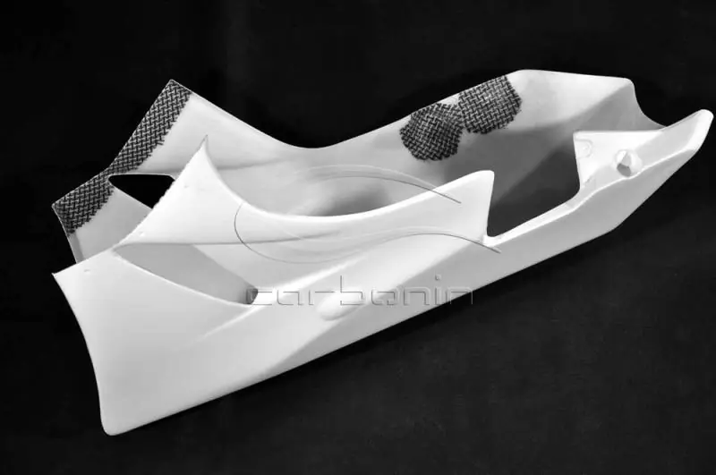 Hassle-Free Returns Carbonin Avio Fiber Lower Fairing 2009-2019 Kawasaki ZX-6R / 636